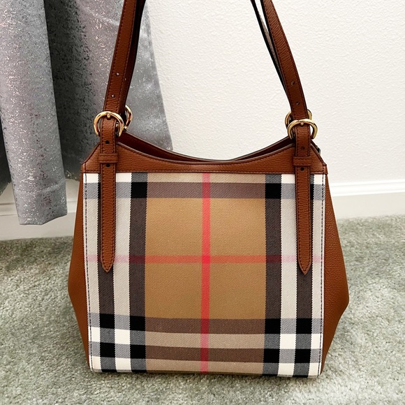 Burberry Check Canterbury Tote / Shoulder Bag - Picture 1 of 9